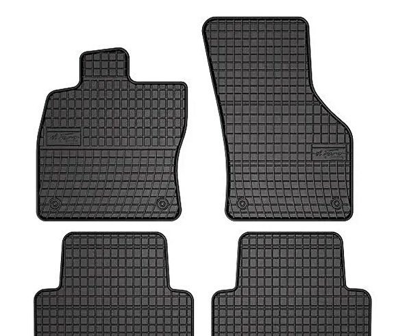 Rubber floor mats for all car models