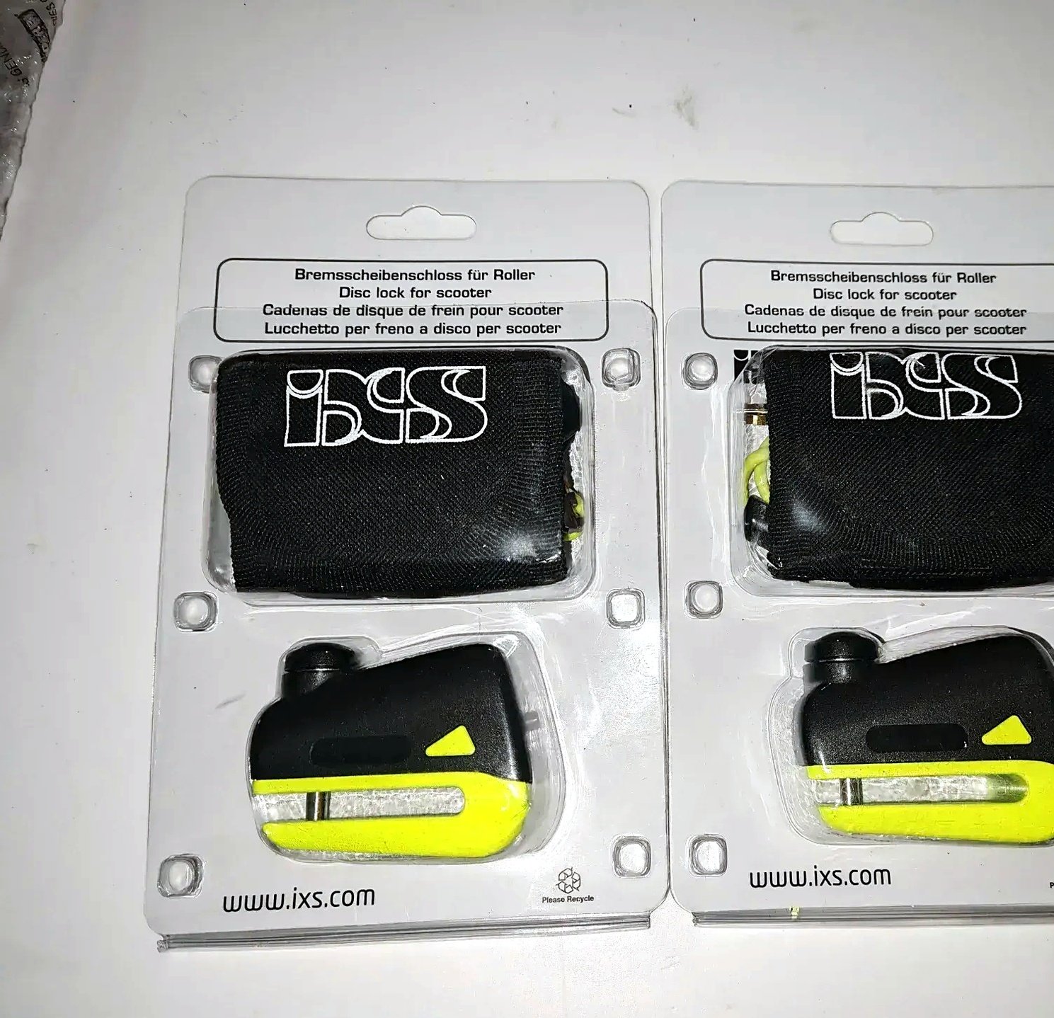IXS disk lock