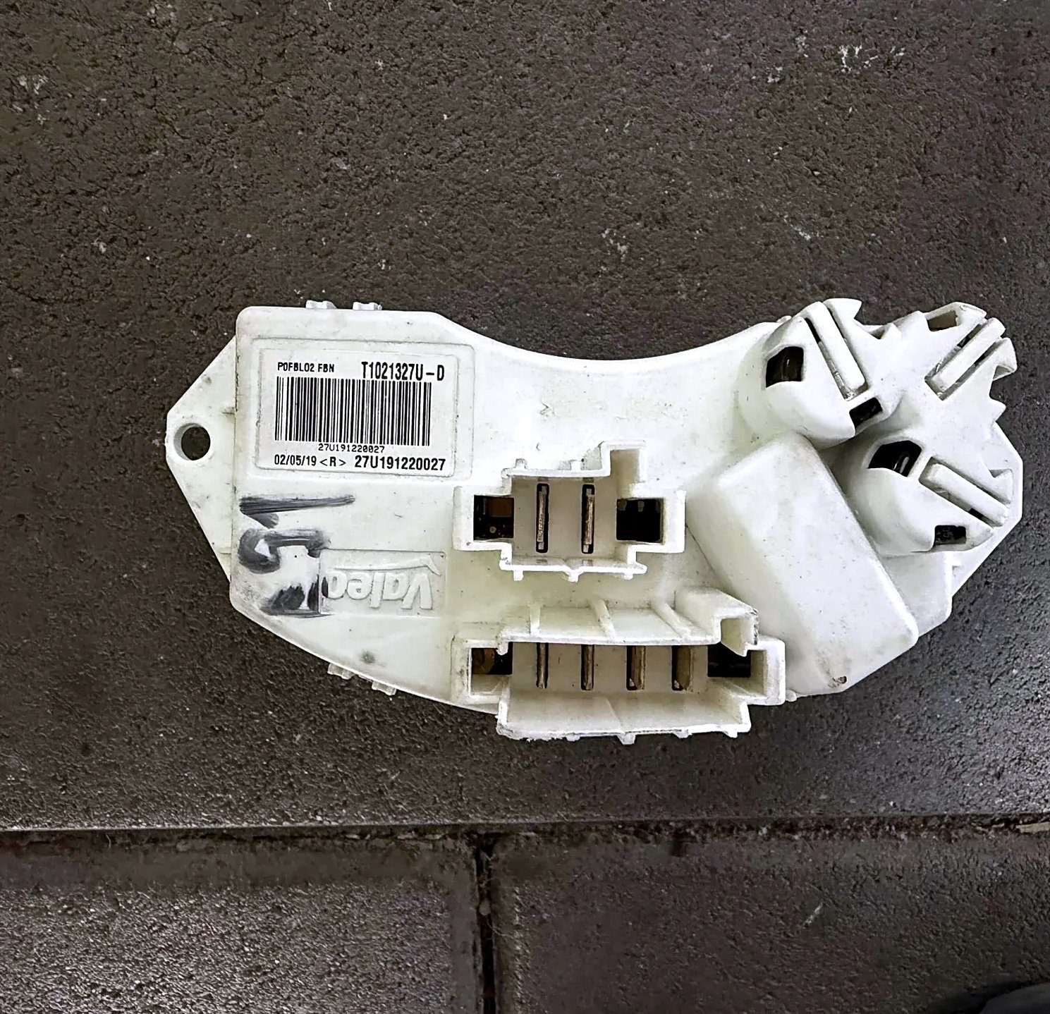 Valeo rheostat interior blower BMW 3 E90 E91