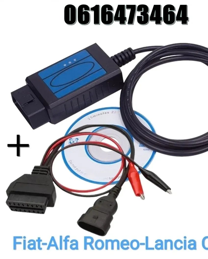 OBD2 Diagnostic Scanner for Fiat Alfa Romeo Lancia USB
