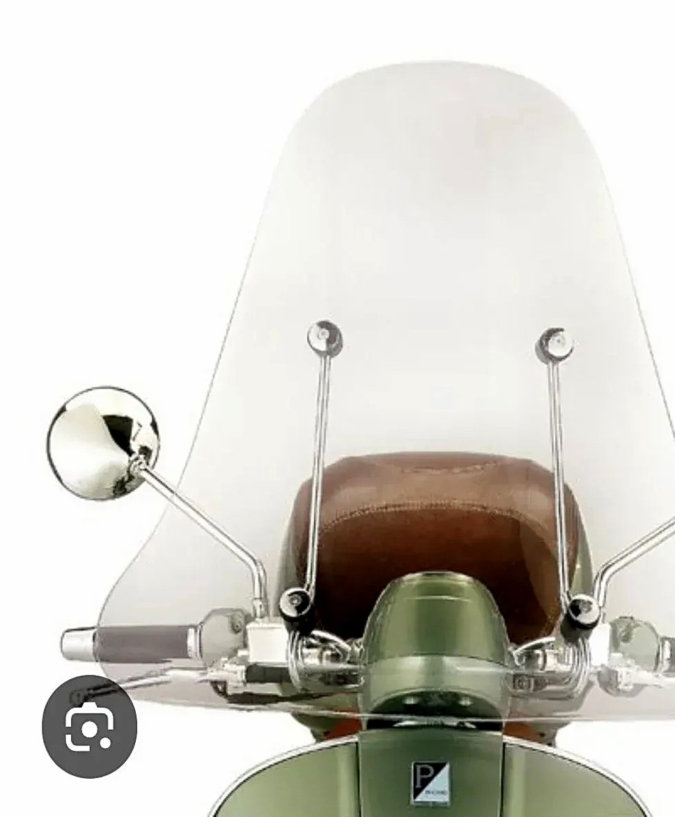 Original windshield with brackets Vespa GTV 125/250/300 Sei Giorni 300
