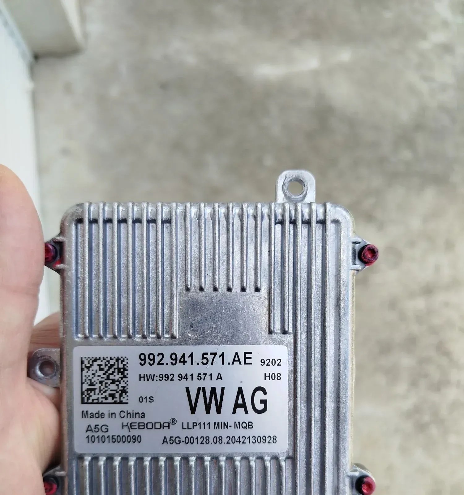 LED балласт VW Skoda 992941571AE 992941571AA