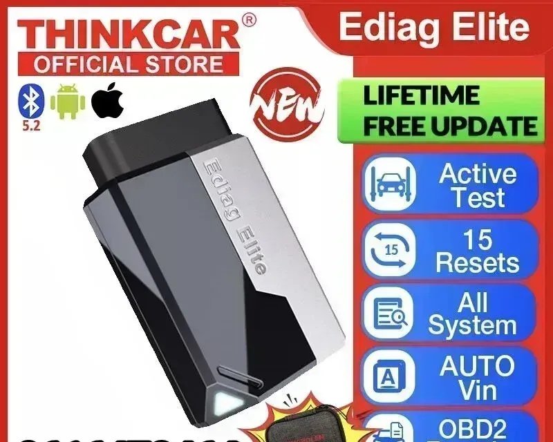 Kingbolen Ediag Elite Bluetooth OBD2 Diagnostic Scanner