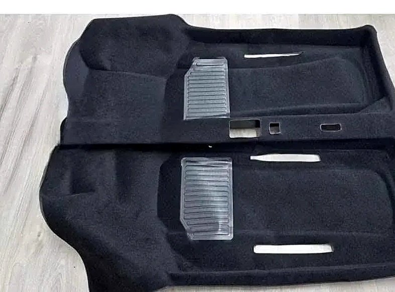 Black car floor mat Fiat Punto