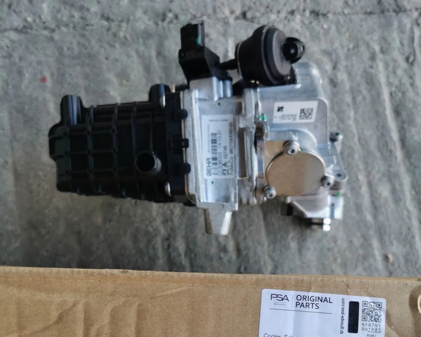 EGR 2.0 BlueHDi Peugeot Citroen