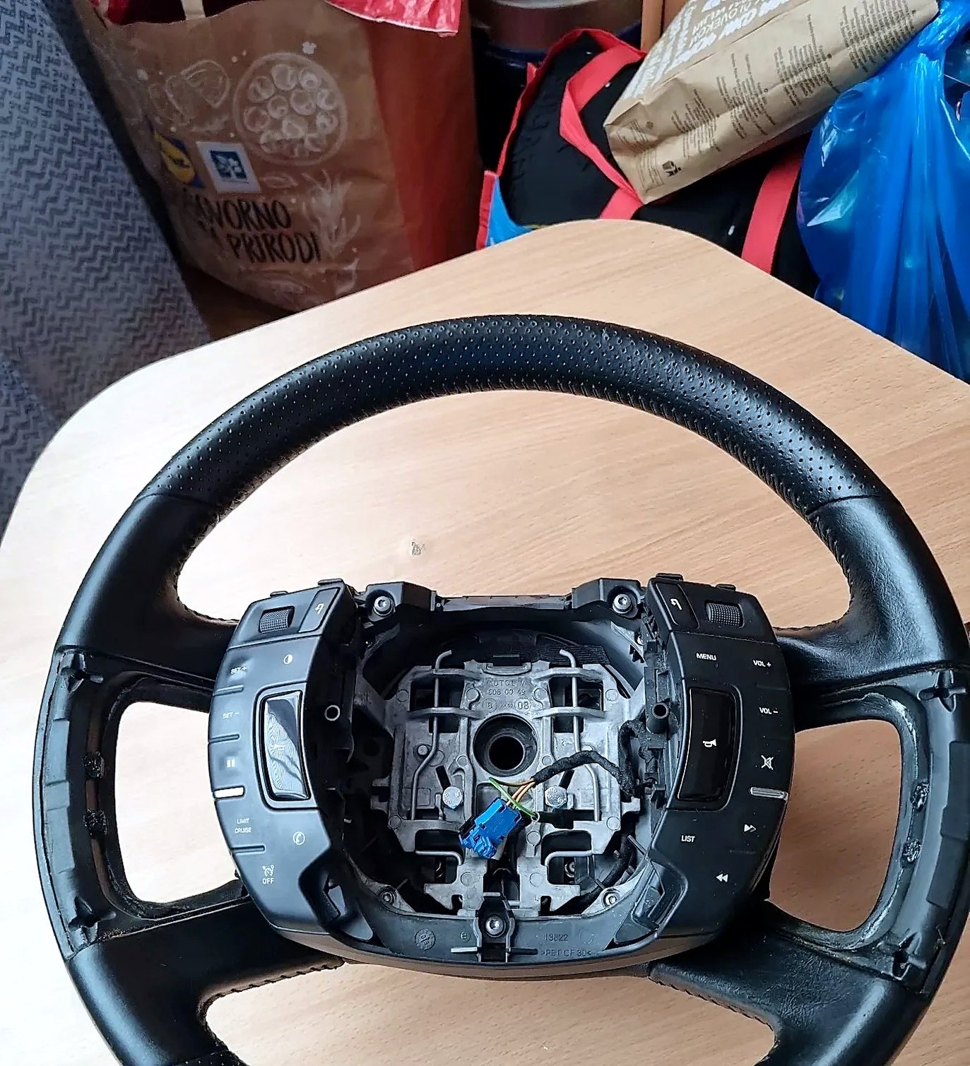 Steering wheel with controls Citroen C5 X7