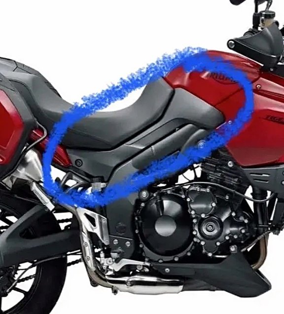 Bočne plastike Triumph Tiger 1050