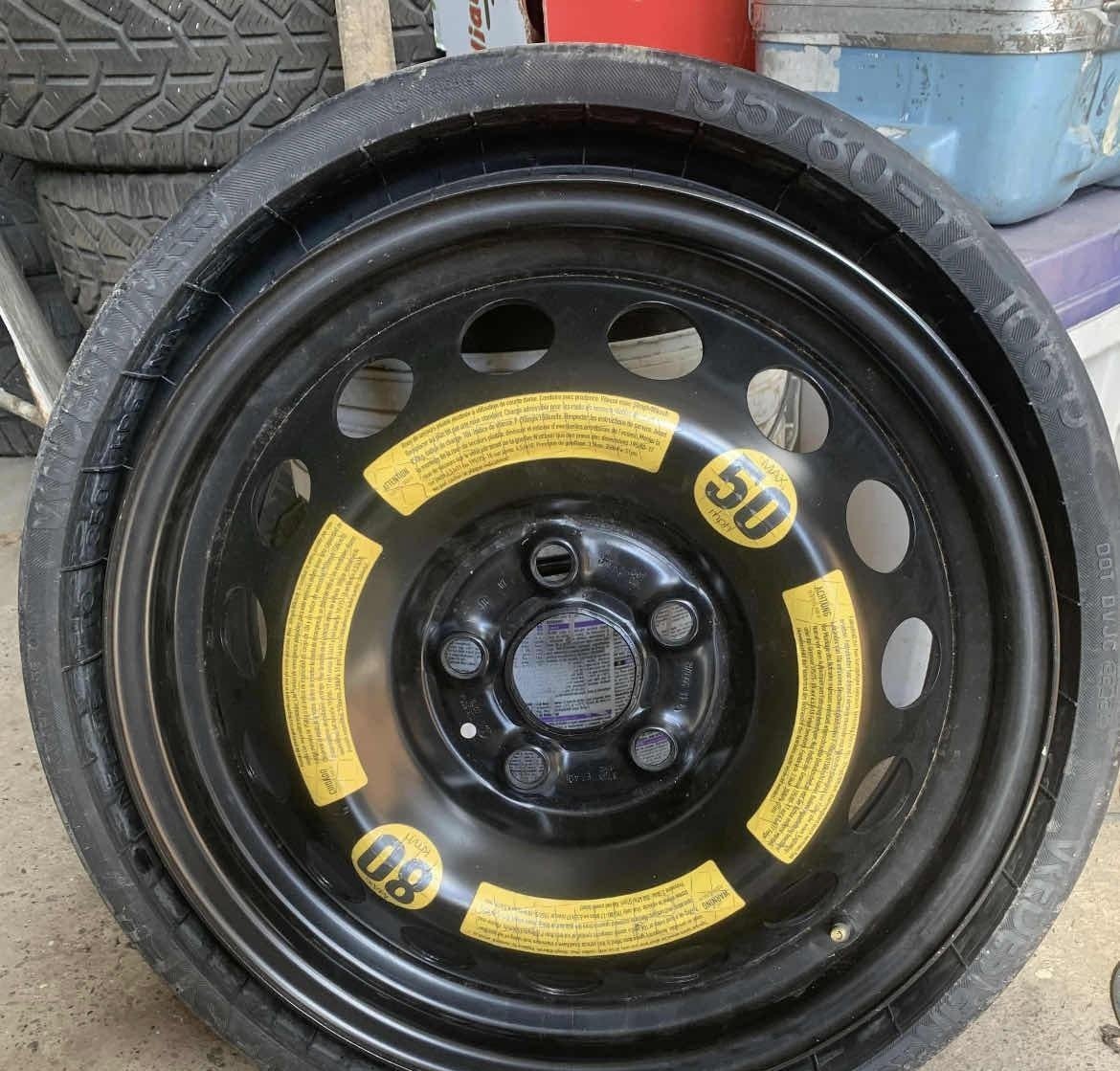 VW Touareg Spare Wheel 5x120