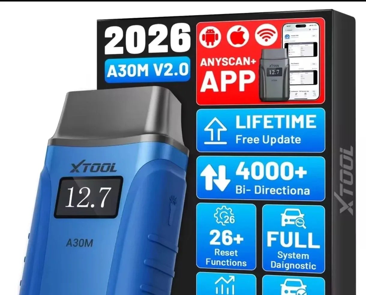 XTOOL Anyscan A30M V2.0 OBD2 Bluetooth Diagnostic Scanner