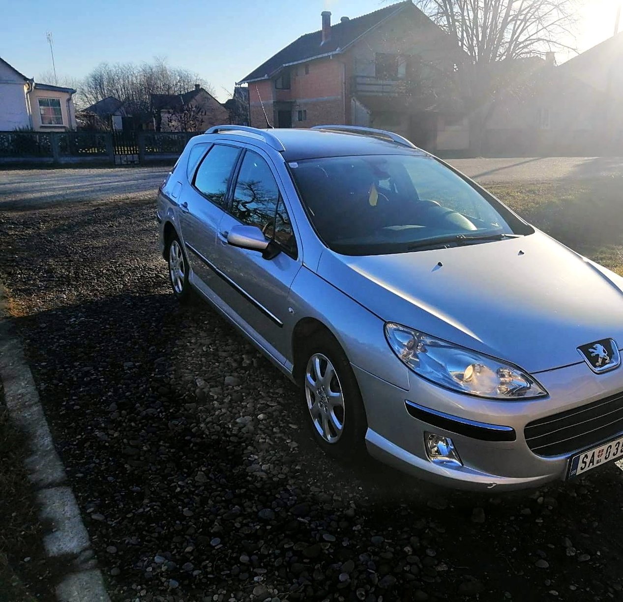 Peugeot 407 panorama staklo