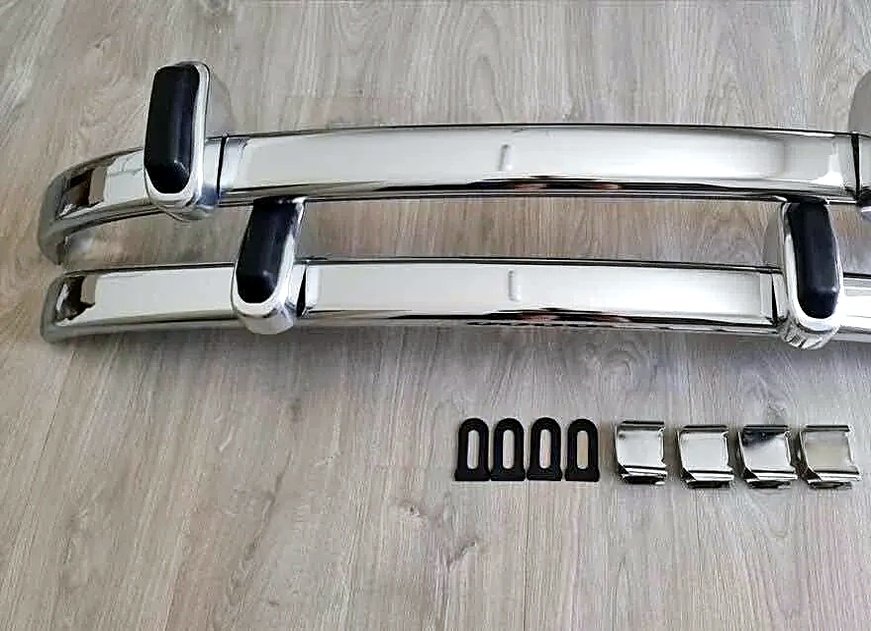 Front bumpers complete new type
