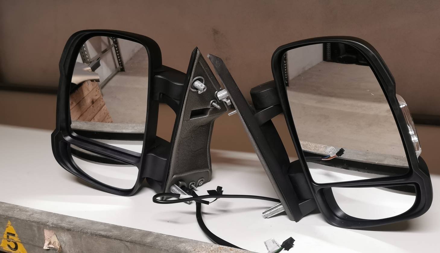 Rear view mirror Pezo Boxer Citroen Jumper Fiat Ducato 2006-2014