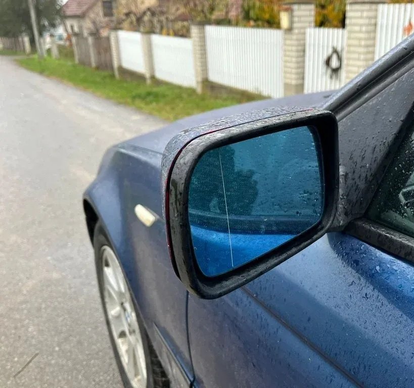 Left rear view mirror BMW E46