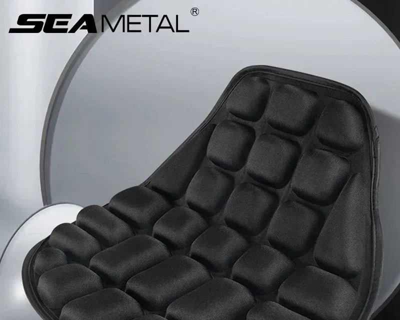 Motorcycle seat pad 3D cushion