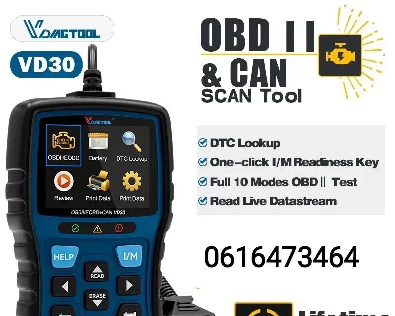 VDIAGTOOL VD30 OBD2 OBDII EOBD Auto Dijagnostika Skener